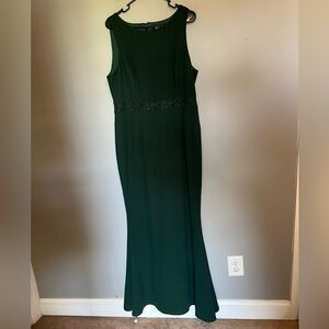 Lulus Elegant Green Sleeveless Dress Size XL